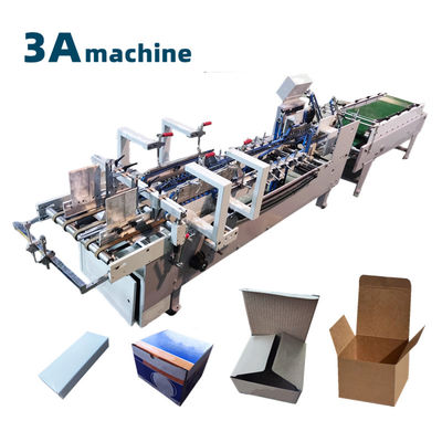6*1*1.35M Halbautomatische Ordnerklebmaschine für Kartonkartonordnerklebmaschine 130mm-500mm