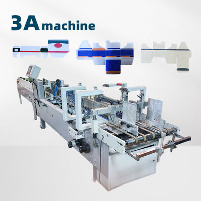 PLC-Steuerung automatische Schachtel Falten und Kleben Maschine 380V Zh700d