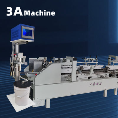 Maschine zum Einfügen von Schachteln mit PLC-Steuerung und maximaler Papierbreite von 800 mm Einseitigklebstoff