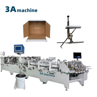 CQT 900YG-2 vorgefaltete Tiefverschluss automatische Wellkarton-Folder Gluer Maschine