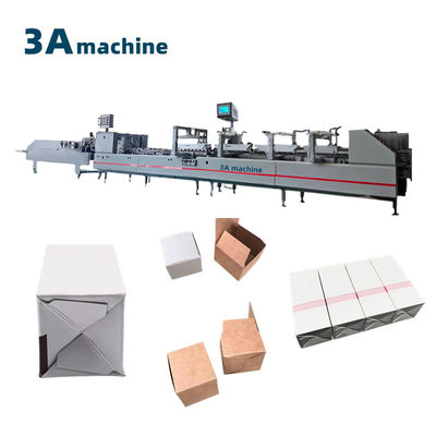 CQT 650JYG Crash Lock Bottom Box Folder-Gluer 650 mit Vorfalten und Crash-Lock Bot Automatische Folder Gluer Fold Gluer Maschine