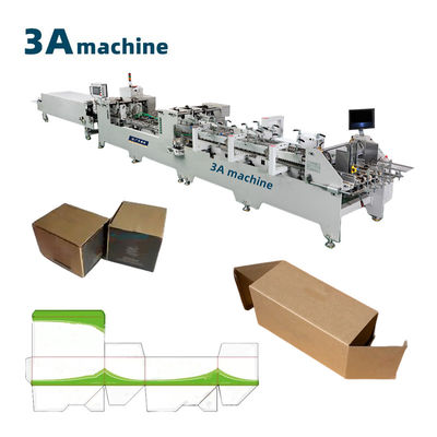1100 JGKW Walzkarton-Folder-Klebmaschine für Kartonbox mit doppeltem Verschluss