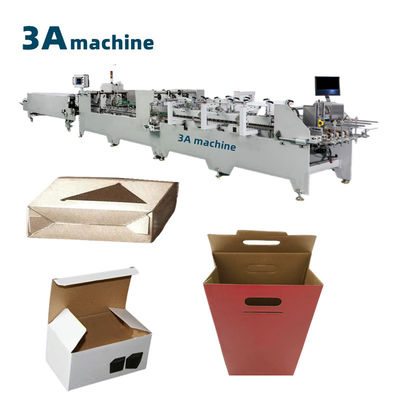 125cm Maximalgröße 3-Schicht Wellkarton-Box Doppel-Sperre Boden Klappkleber Maschine