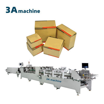 3700 kg Kapazität Doppelverschluss-Bodenpapier-Klebmaschine für Wellkarton