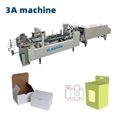 Professionelle CQT-800 Karton-/Golfgelenk-Rechteck-Box Kaltklebensprühmaschine