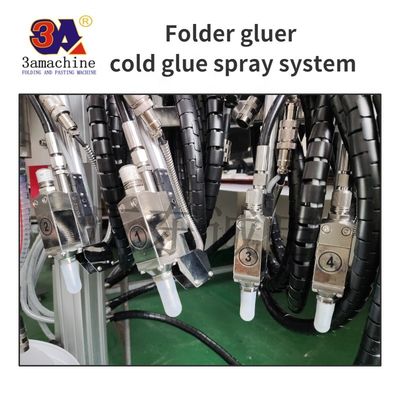 Pneumatisch angetriebene Kaltklebensprühpistole für hochpräzise 3A-Papierklebmaschine