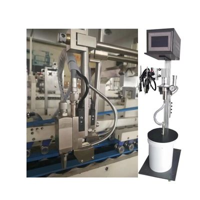 45cm*45cm*135cm Hochgeschwindigkeits-Karton-Kleber mit vier Geschützen Automatisches Kaltklebsystem