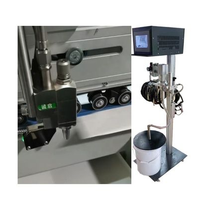 Anpassungsfähiges Hochgeschwindigkeits-Vier-Geschütz-Automatisches Kaltklebsystem für Papierformmaschine