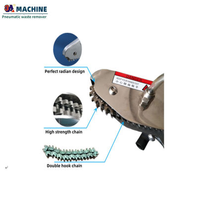 8*12 Größe NT502 Pneumatische Abfallreinigungsmaschine für 220V Spannung
