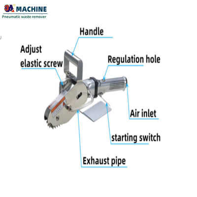 8*12 Größe NT502 Pneumatische Abfallreinigungsmaschine für 220V Spannung