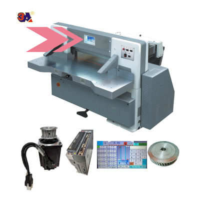 Programmautomatisches Schneiden Papierschneidemaschine Polar 115 mit maximaler Arbeitsbreite von 1