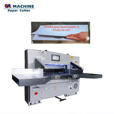 237x137x187cm Größe QZYK92 Seite an Seite programmbestützte Papierschneider mit 50 m/min Geschwindigkeit