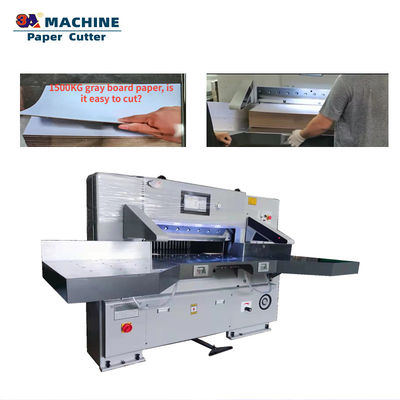 237x137x187cm Größe QZYK92 Seite an Seite programmbestützte Papierschneider mit 50 m/min Geschwindigkeit