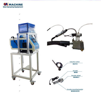 Doppelkleberpistolen, Warmschmelz-Klebstoff-Disponierungssystem für Maschinen-Hardwareanwendungen