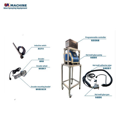 Motoren-Kernkomponenten 3A5L-2 Warmschmelz-Klebsystem mit 2 Pistolen und 5L-Pumpe