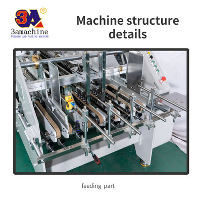 3500 kg Papierfaltenmaschine zur Herstellung von automatischen Kartonboxen