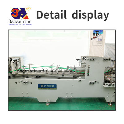 200 g bis 650 g Karton-Hochgeschwindigkeits-Elektro-Folder-Klebmaschine für Papiermaterial
