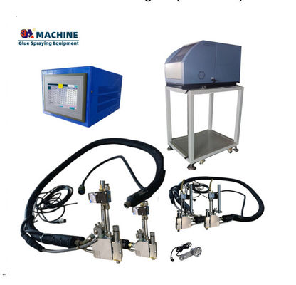 10L-Pumpe 3A10L-4 Warmschmelz-Klebsystem für 95KG-Klebmaschine und 4 Pistolen