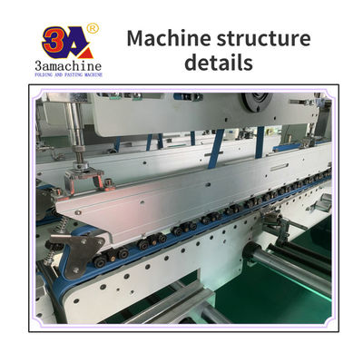 PLC-gesteuerte 3A Kartonmappenklebmaschine für die automatische Boxproduktion
