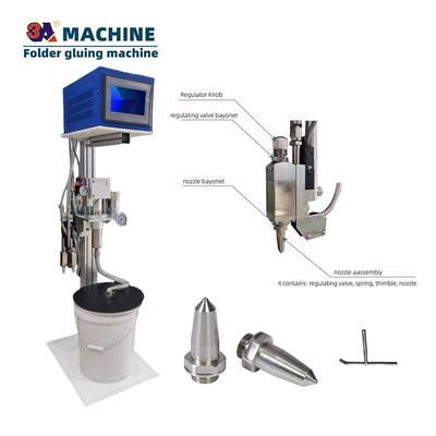 Automatische Klebeverteilung 90 KG Klebebesprühmaschine zum Kaltkleben