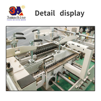 380V Spannung Papier-zu-Papier-Klebmaschine Ordner Gluer-Gürtel mit 3500 kg Kapazität