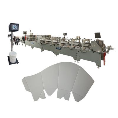 Innovative Auto Lock Bottom Folder Klebe-Maschine für Pappe und Wellpapier