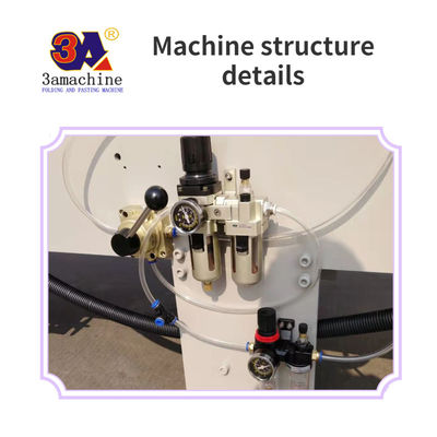 Innovative Auto Lock Bottom Folder Klebe-Maschine für Pappe und Wellpapier