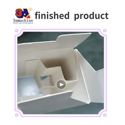Innovative Auto Lock Bottom Folder Klebe-Maschine für Pappe und Wellpapier