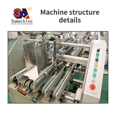 Elektrische dauerhafte automatische Klappbox Klebe- und Klebmaschine WIGHT 4,3 kg
