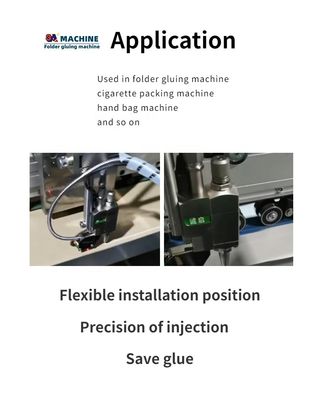 Umschlagmachine 3ACQ3 6 Kanäle 3 Geschütze Hot Melt Folder Klebmaschine