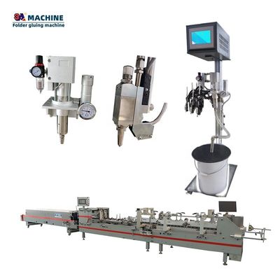 3ACQ5 6 Kanäle 5 KÖLTE KLEIM GUNS Kartonbox Machmaschine Boc Folder Klebstoff Paste