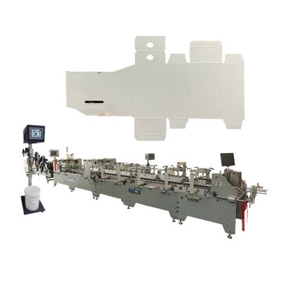 Maximale Papierbreite 1 1300 mm Produktion von Einseitigen Kisten Klebe-Maschine