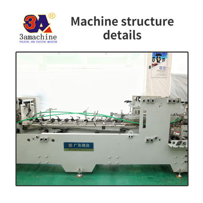 Maximale Papierbreite 1 1300 mm Produktion von Einseitigen Kisten Klebe-Maschine