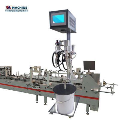 6 Kanäle 5 KALTE KLEIM-GUNS Automatische Ordner-Kleimmaschine für die Papierverarbeitungslinie