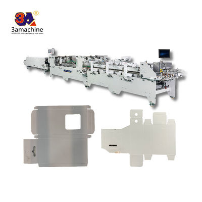 380V Spannung Karton Folder Gluer Maschine für automatische Wellpappe im Jahr 2022 Jahr