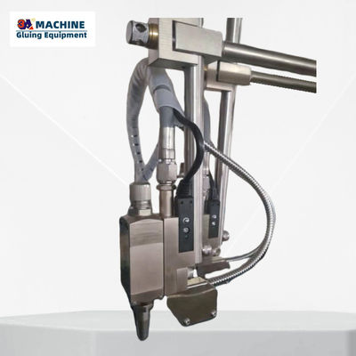 2-8 Bar Druck Eingang 3ACQ 2 Automatische 6 Kanal 2 Pistolen Wellplattenklebmaschine