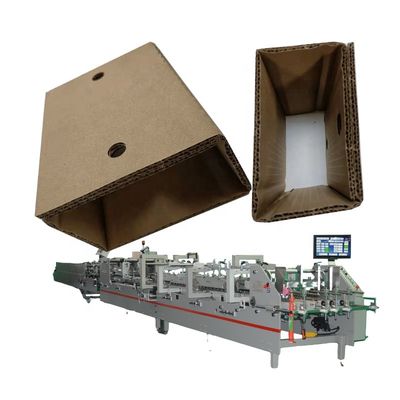 Vollautomatischer Faltkleber für die Herstellung von Holzverpackungsmaterial und Karton