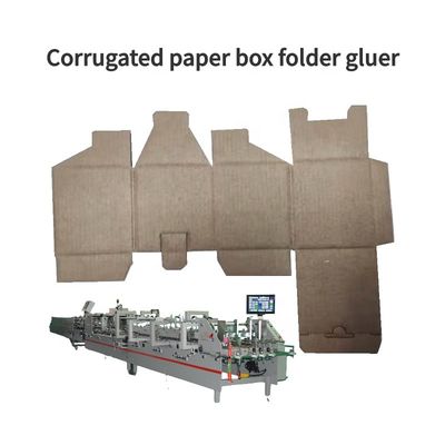 Vollautomatischer Faltkleber für die Herstellung von Holzverpackungsmaterial und Karton