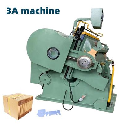 Schleifkarton-PVC-Karten-Die-Cutter mit hoher Sicherheitsleistung und 4 kW Motorleistung