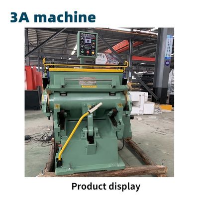 Schleifkarton-PVC-Karten-Die-Cutter mit hoher Sicherheitsleistung und 4 kW Motorleistung