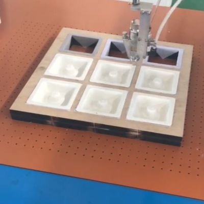 Zustand CQT-800A Schranktyp Automatische Gluer-Sprühmaschine mit PLC-Kernkomponenten