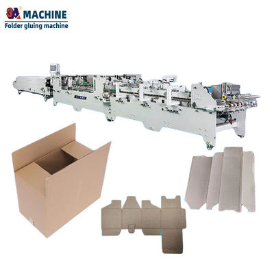 CQT1500 Walzschachtel-Folder Gluer Seitenaufklebung für die Geschwindigkeit Automatisches Falten und Kleben