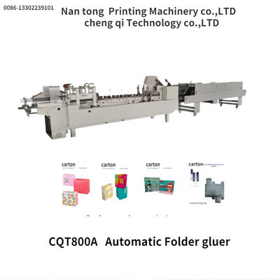 CQT/800A Automatische Ordner-Gluer-Box-Machmaschine 1600 KG Automatische Qualität Automatisch