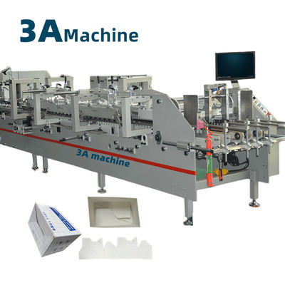 CQT900YG-2 vorgefaltete, vorgefaltete, unterste Schließbox-Klebmaschine für verschiedene Kisten