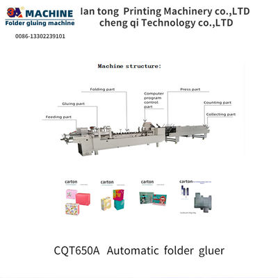 CQT650A-Genauigkeit Videoüberprüfung Ordner Kleberteile für Klebmaschine zum Einfügen von Papier