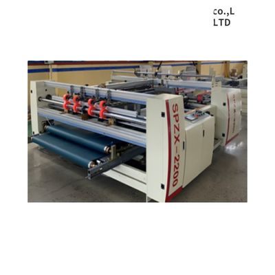 Elektrisch angetriebene halbautomatische Verklebkartonbox 2200 für Verpackungsbedarf