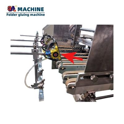 Lange Lebensdauer Automatische Schachtelklappmaschine Klebmaschine Zubehör Boxklebmaschine