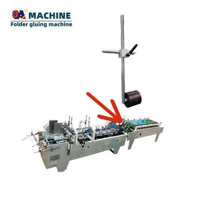 Elektrisch angetriebene Kasseneinsatzmaschine Rad für Druckkassendosierung Gluer Klappgurt