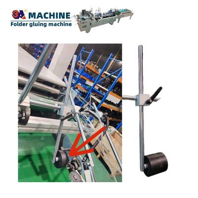 Elektrisch angetriebene Kasseneinsatzmaschine Rad für Druckkassendosierung Gluer Klappgurt