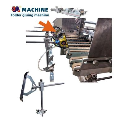 Handgetriebene Kastenaufklebmaschine Ersatzteile für automatische Kastenaufklebmaschine